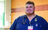 Wood County Hospital employee, Jonathan Burt, RN, has been awarded regional recognition